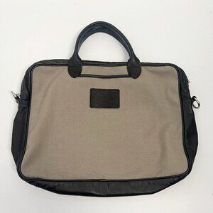 Longchamp Black and Tan Men's Bag